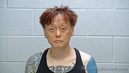 Mugshot of Edward Sung Whang booked in Steuben County, Indiana on August 16, 2026