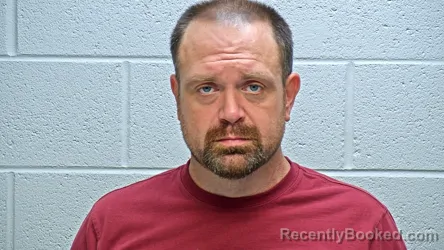 Mugshot of Jonathan Christopher Meek booked in Steuben County, Indiana on October 26, 2026