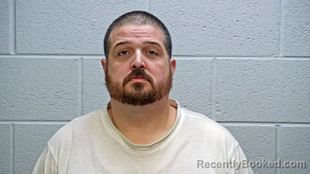 Mugshot of Raymond Alan Spaulding booked in Steuben County, Indiana on October 23, 2026