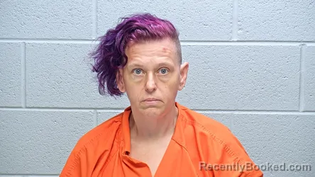 Mugshot of Erin Gayle Kiser booked in Steuben County, Indiana on September 11, 2026