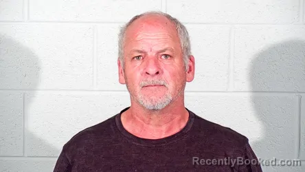 Mugshot of GLENN DAVID FRY booked in Steuben County, Indiana on May 28, 2026