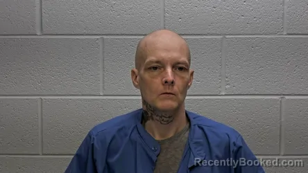 Mugshot of DAVID ELLIS HICKS booked in Steuben County, Indiana on March 12, 2026