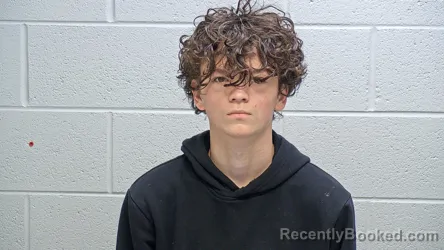 Mugshot of HADRIAN JOHN GEARHART booked in Steuben County, Indiana on April 22, 2026