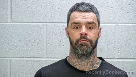 Mugshot of Chad Michael Fugate booked in Steuben County, Indiana on October 5, 2026
