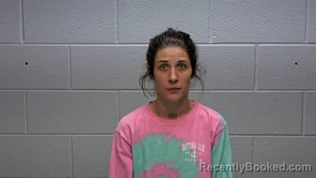 Mugshot of COURTNEY N DAVIS booked in Steuben County, Indiana on March 21, 2026