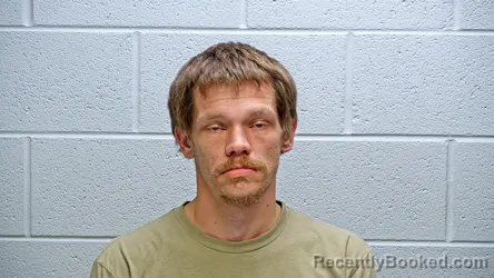 Mugshot of Cody Lee Daum booked in Steuben County, Indiana on October 23, 2026