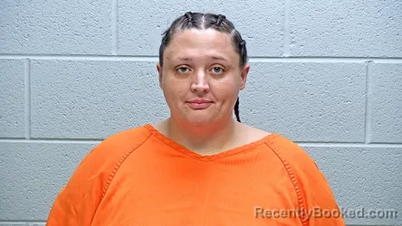 Mugshot of CHEYENNE MARIE SWAGER booked in Steuben County, Indiana on July 29, 2026