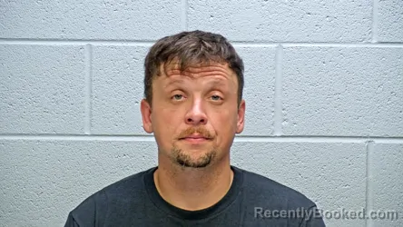 Mugshot of Jammie Lee Broughton booked in Steuben County, Indiana on August 18, 2026