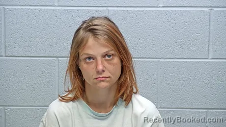 Mugshot of KAITLIN A DOVE booked in Steuben County, Indiana on July 11, 2026