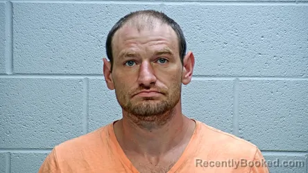Mugshot of Nicholas Wayne Bruner booked in Steuben County, Indiana on August 24, 2026