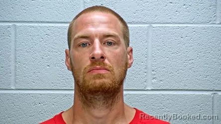 Mugshot of Davin William Alleshouse booked in Steuben County, Indiana on August 27, 2026