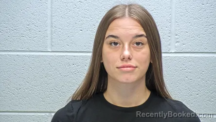 Mugshot of Kylee Ann Granger booked in Steuben County, Indiana on September 2, 2026