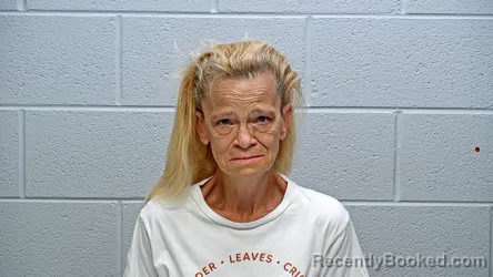Mugshot of APRIL RENNE JOHNSON booked in Steuben County, Indiana on June 30, 2026