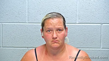 Mugshot of AMBER CHRISTINE FULFORD booked in Steuben County, Indiana on July 11, 2026