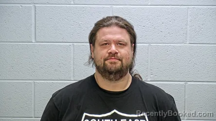 Mugshot of BRETT ALAN WARSTLER booked in Steuben County, Indiana on April 13, 2026