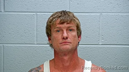 Mugshot of Samual Douglas Wofford booked in Steuben County, Indiana on August 19, 2026