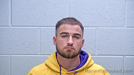 Mugshot of ETHAN WAYNE GAYHART booked in Steuben County, Indiana on March 31, 2026