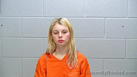 Mugshot of KADIN M CALLAWAY booked in Steuben County, Indiana on May 8, 2026