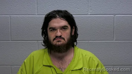 Mugshot of MICHAEL DERAI DAMRON booked in Steuben County, Indiana on March 24, 2026