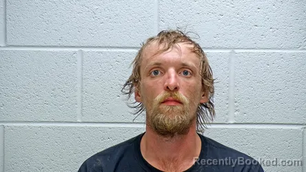 Mugshot of Tristan Douglas Woodward booked in Steuben County, Indiana on July 27, 2026