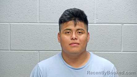 Mugshot of Carlos Raul Gomez Sanchez booked in Steuben County, Indiana on August 29, 2026