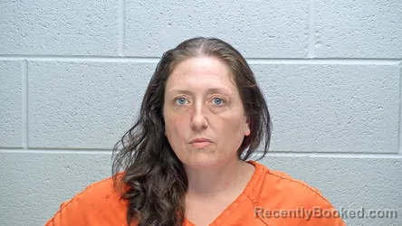 Mugshot of Amy Fuller booked in Steuben County, Indiana on August 22, 2026