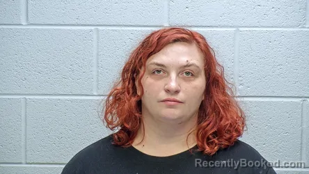 Mugshot of HANNAH MARIE MOODY booked in Steuben County, Indiana on May 24, 2026