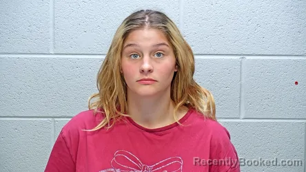 Mugshot of GABRIELLE MARIE MORRIS booked in Steuben County, Indiana on July 13, 2026