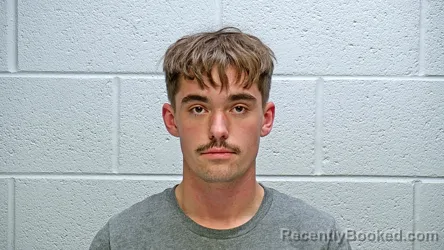 Mugshot of ETHAN JAMES EICHER booked in Steuben County, Indiana on May 20, 2026