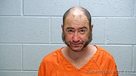 Mugshot of Daniel Lee Rochelle booked in Steuben County, Indiana on October 25, 2026