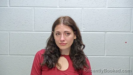 Mugshot of Megan Elizabeth Goatley booked in Steuben County, Indiana on October 4, 2026