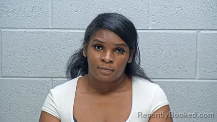 Mugshot of Miquell Renee Lawrence booked in Steuben County, Indiana on October 4, 2026