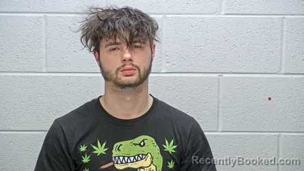 Mugshot of BRADY ALEXZANDER BLANTON booked in Steuben County, Indiana on April 3, 2026