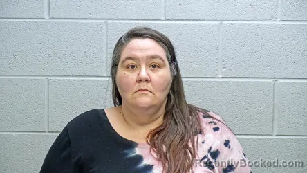 Mugshot of NIKOLE MICHELLE CHRIST booked in Steuben County, Indiana on April 10, 2026