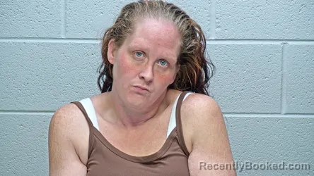 Mugshot of CRYSTAL DAWN FLYNN booked in Steuben County, Indiana on April 23, 2026