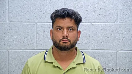 Mugshot of JAGROOP SINGH booked in Steuben County, Indiana on April 25, 2026