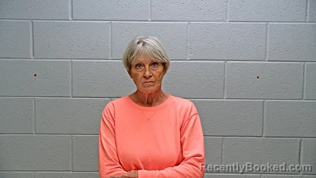 Mugshot of KELLY SUE MCGINNIS booked in Steuben County, Indiana on May 7, 2026