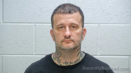 Mugshot of Douglas Edward Stapleton booked in Steuben County, Indiana on July 26, 2026