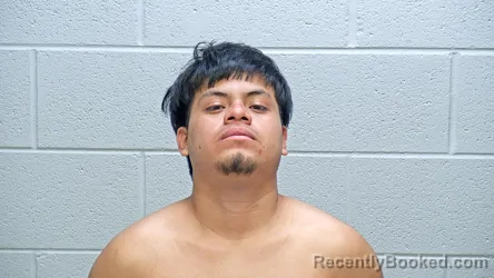 Mugshot of DENISS GUZMEN booked in Steuben County, Indiana on July 29, 2026