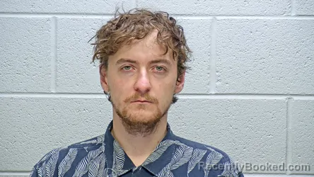 Mugshot of Patrick Ryan Bassett booked in Steuben County, Indiana on August 8, 2026