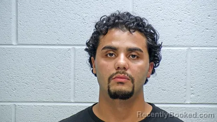 Mugshot of Azzeddine Haddar booked in Steuben County, Indiana on August 19, 2026