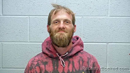 Mugshot of James Harmen Elkins booked in Steuben County, Indiana on October 24, 2026