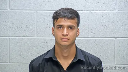 Mugshot of Brayan Israel Mancilla Enriquez booked in Steuben County, Indiana on September 14, 2026