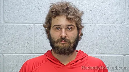 Mugshot of Jacob Tyler Jurkovic booked in Steuben County, Indiana on August 26, 2026