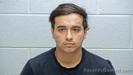 Mugshot of Yasdanny Josue Moraga booked in Steuben County, Indiana on August 27, 2026