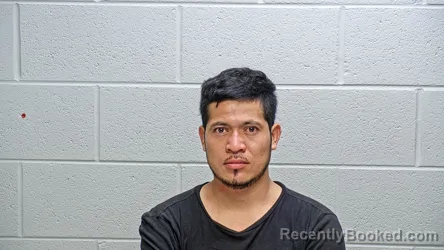Mugshot of Elfigo Palacios Gomez booked in Steuben County, Indiana on September 2, 2026