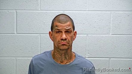 Mugshot of Jason Michael Kalebic booked in Steuben County, Indiana on October 2, 2026