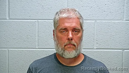 Mugshot of Ronald Dean Hart booked in Steuben County, Indiana on October 6, 2026