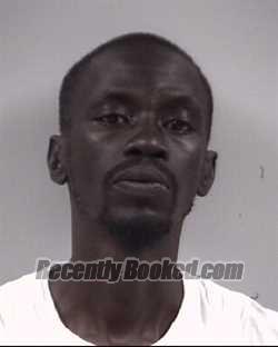 Booking photo from Johnston County, North Carolina