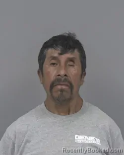 Mugshot of Alfredo Cruz Aguilar booked in Johnston County, North Carolina on October 11, 2026